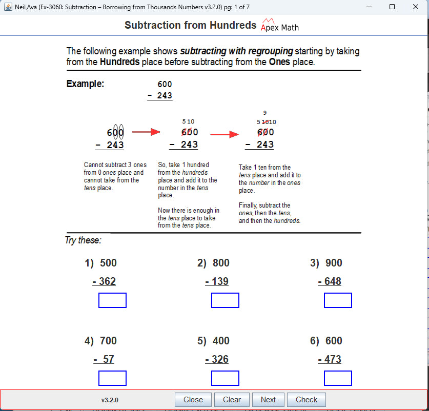 Grade Level 4 Math